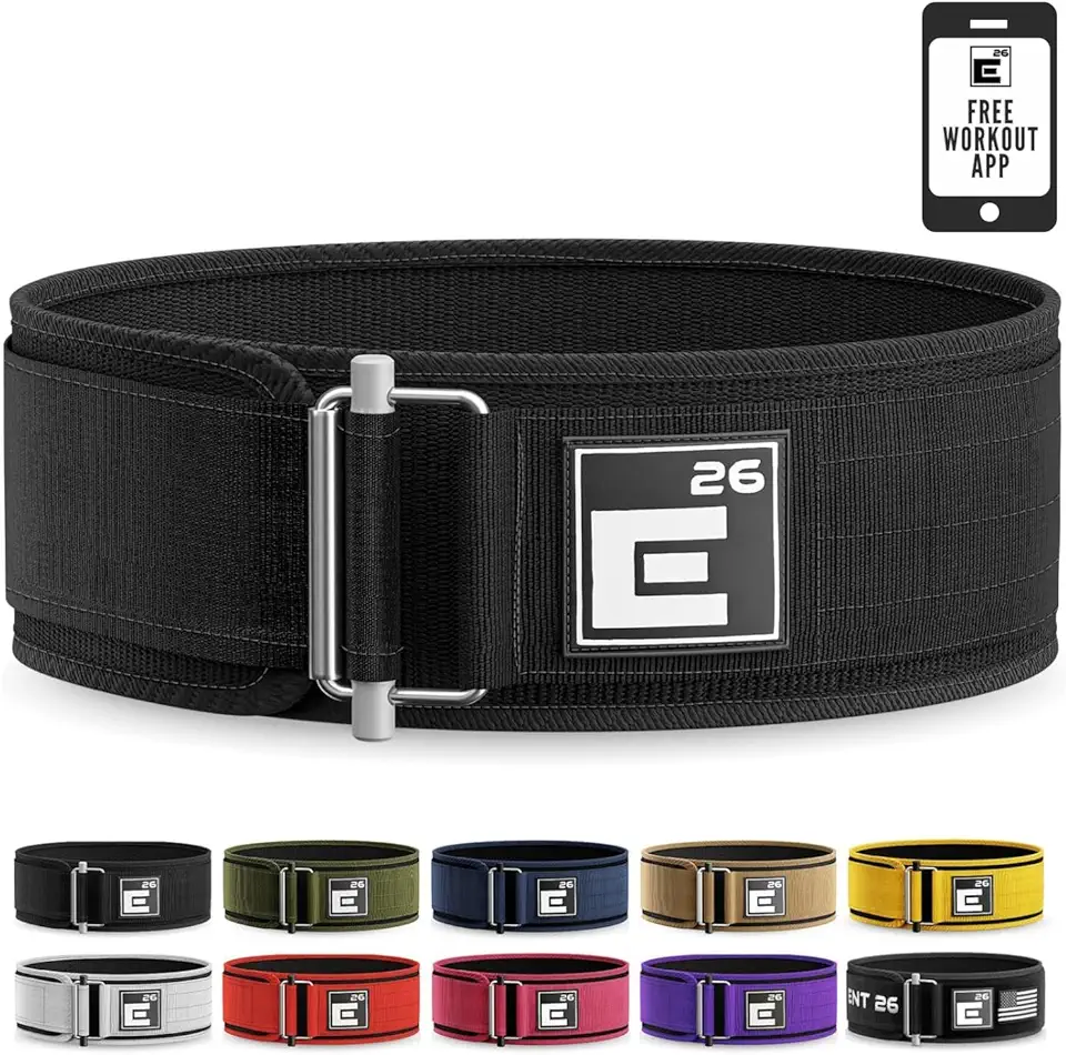 Self-Locking Weight Lifting Belt